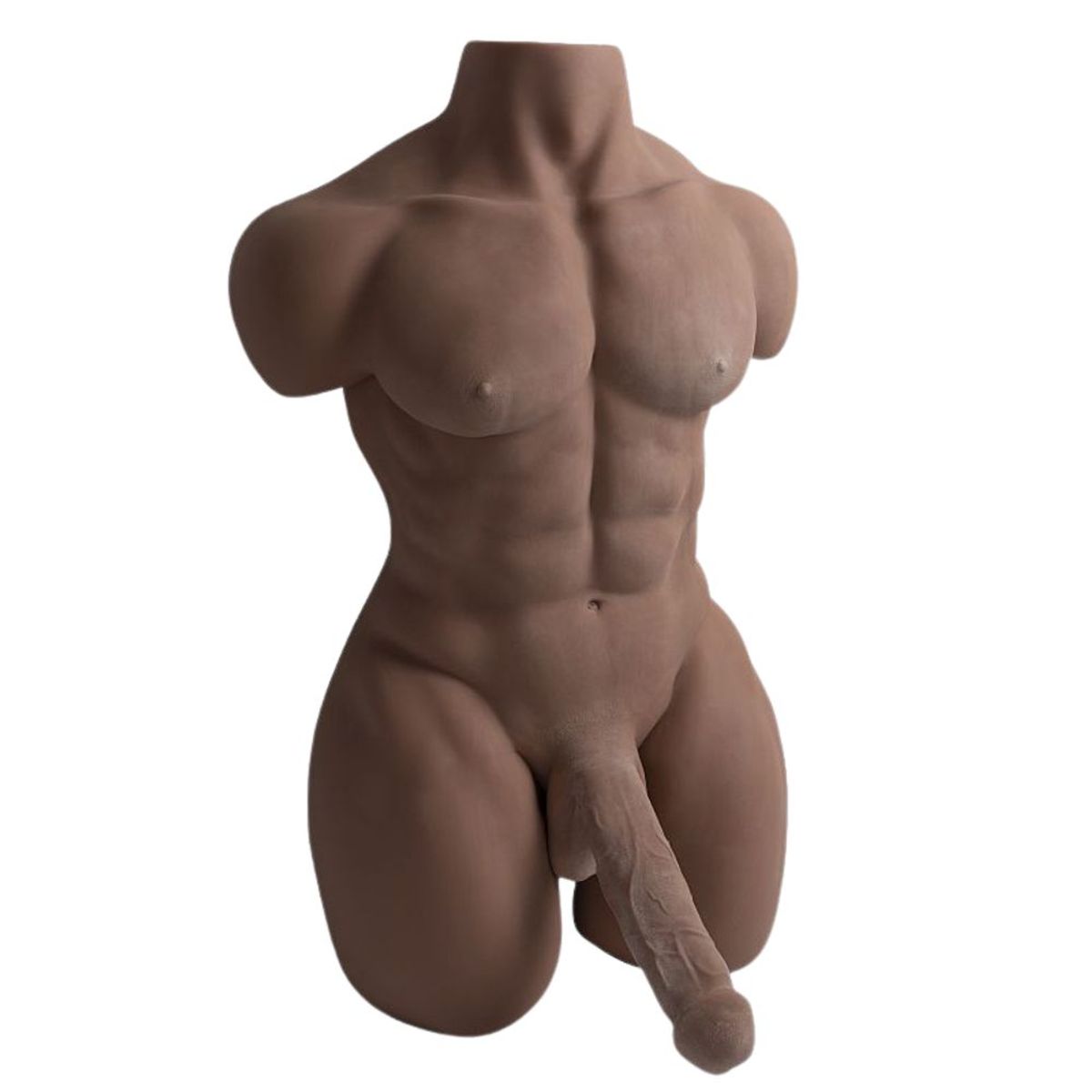 BONECO SEXUAL COM PENIS VERTEBRADO 20cm